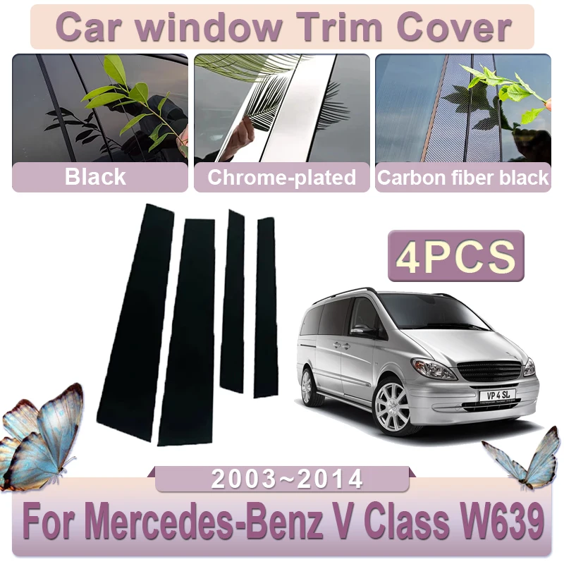 Window Trim Cover for Mercedes-Benz V Class W639 Viano Valente 2003~2014 2005 2006 2007 2008 2010 2011 2012 2013 Car Accessories
Window Trim Cover for Mercedes-Benz V Class W639 Viano Valente 2003~2014 2005 2006 2007 2008 2010 2011 2012 2013 Car Accessories