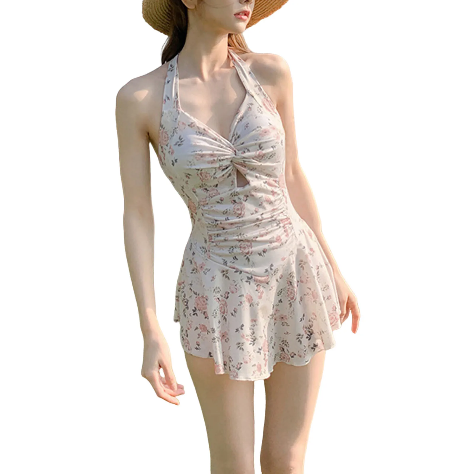 One Piece Swimming Suits for Women Sexy Halter Sleeveless Swimsuit for Women Ladies Girls Female
One Piece Swimming Suits for Women Sexy Halter Sleeveless Swimsuit for Women Ladies Girls Female