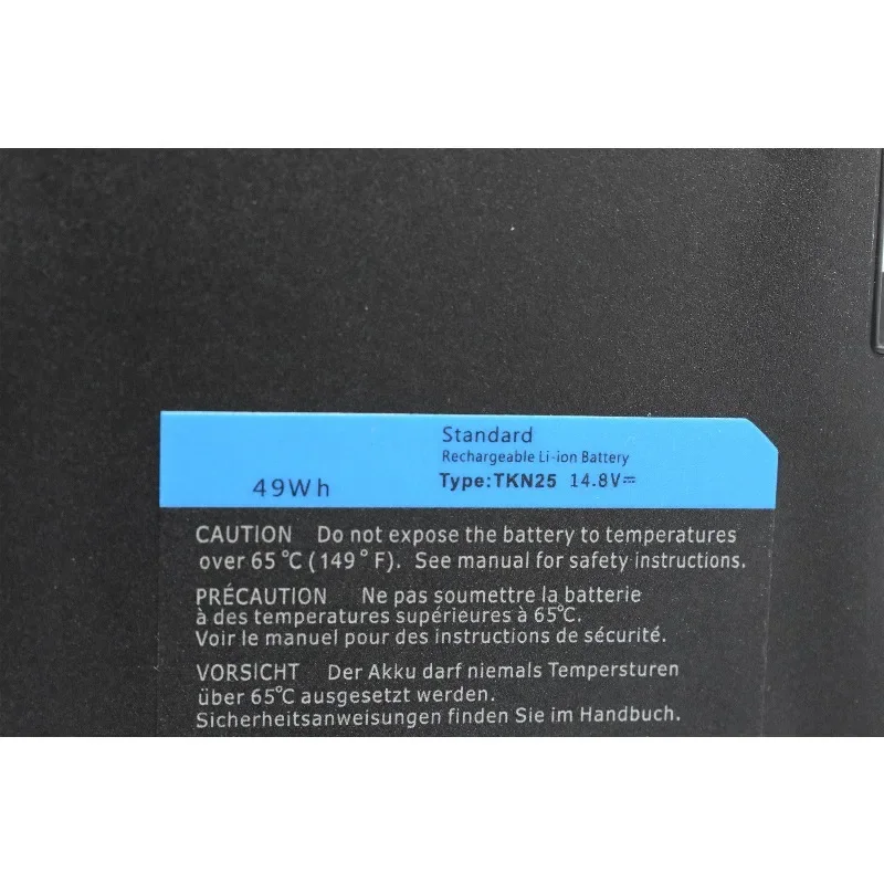 TKN25 Battery 14.8V 49Wh for Dell Insiron 5323 13Z Vostro 3360 Replacement 0V0XTF TRDF3 Li‑ion With Tools
TKN25 Battery 14.8V 49Wh for Dell Insiron 5323 13Z Vostro 3360 Replacement 0V0XTF TRDF3 Li‑ion With Tools