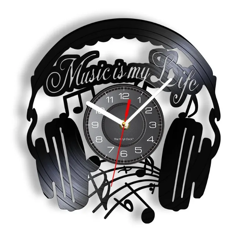 30cm Music Life Music Inspirational Quote Home Decor Music Headphone Wall Clock Rock N Roll Vintage Vinyl Record Wall Clock
30cm Music Life Music Inspirational Quote Home Decor Music Headphone Wall Clock Rock N Roll Vintage Vinyl Record Wall Clock