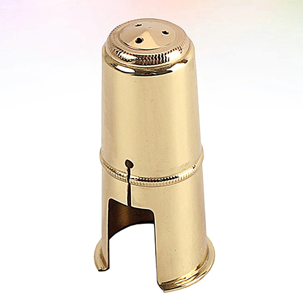 73 Mm Saxophone Hood Mouthpiece Cap Golden Protective Cigarette Holder Easy to Carry Alto
73 Mm Saxophone Hood Mouthpiece Cap Golden Protective Cigarette Holder Easy to Carry Alto