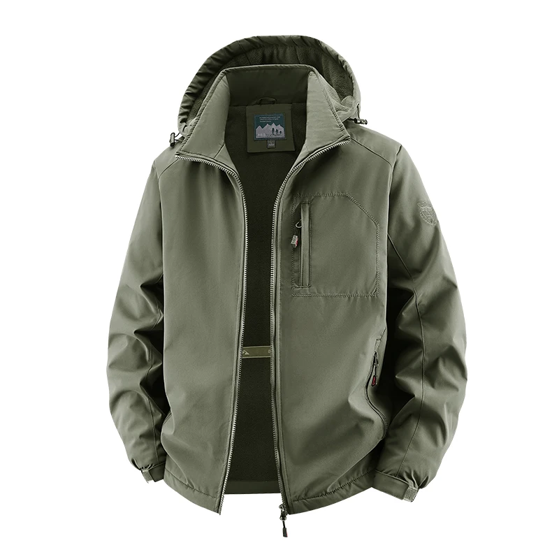Men Hooded Windproof Jacket Men Loose Outdoor Outerwear Spring Autumn New Style Men Casual Fashion Comfortable Jackets Clothing
Men Hooded Windproof Jacket Men Loose Outdoor Outerwear Spring Autumn New Style Men Casual Fashion Comfortable Jackets Clothing