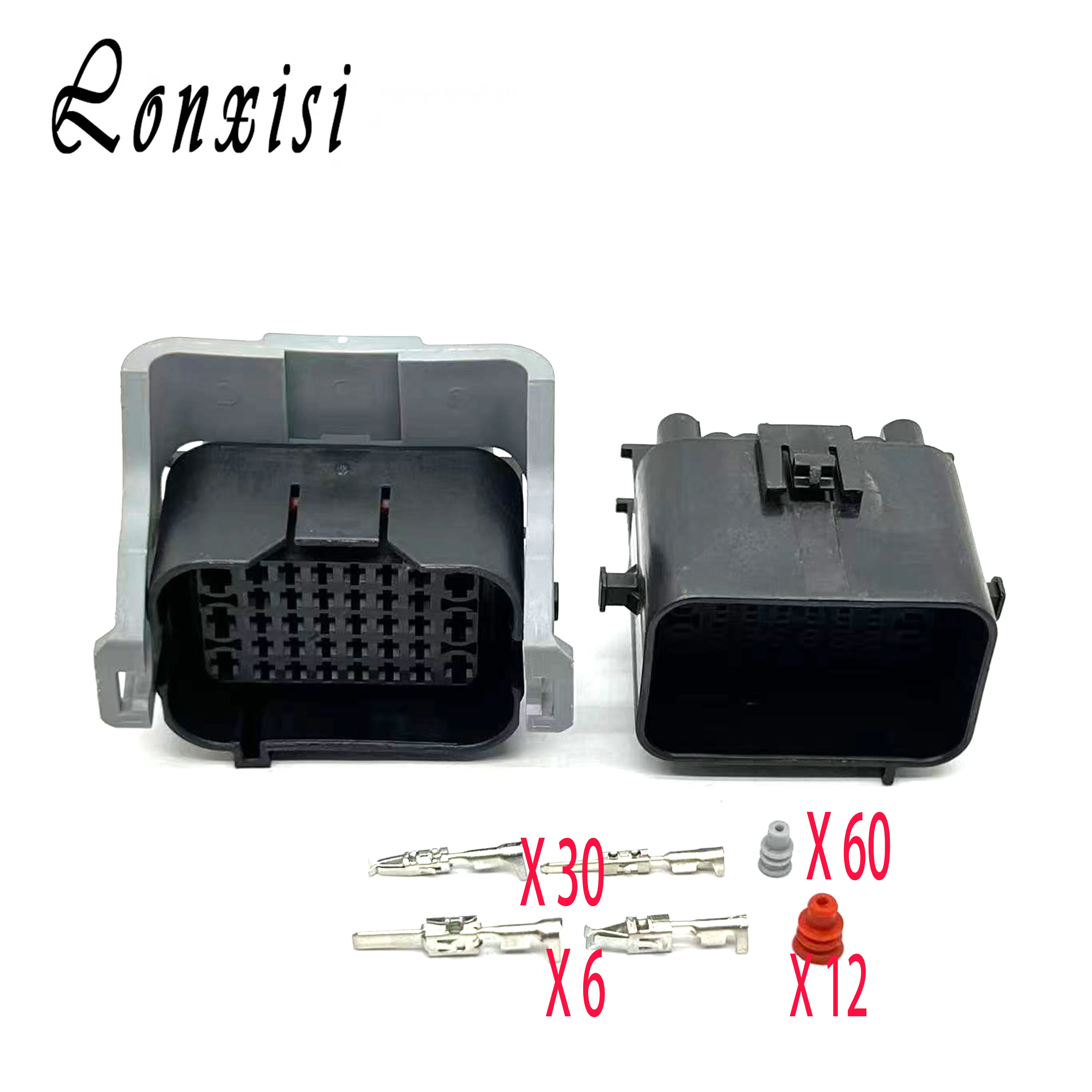 1/2/5/10 Sets 36 Pin 1743062-2 1743059-2 Auto ECU Waterproof Connector Connector Engine Radar Headlight Harness Assembly Plug
1/2/5/10 Sets 36 Pin 1743062-2 1743059-2 Auto ECU Waterproof Connector Connector Engine Radar Headlight Harness Assembly Plug