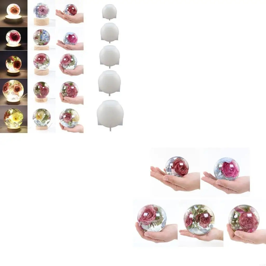 Силиконовая форма для хрустального шара, круглая форма для шара, DIY ремесла, украшения, декор
Силиконовая форма для хрустального шара, круглая форма для шара, DIY ремесла, украшения, декор