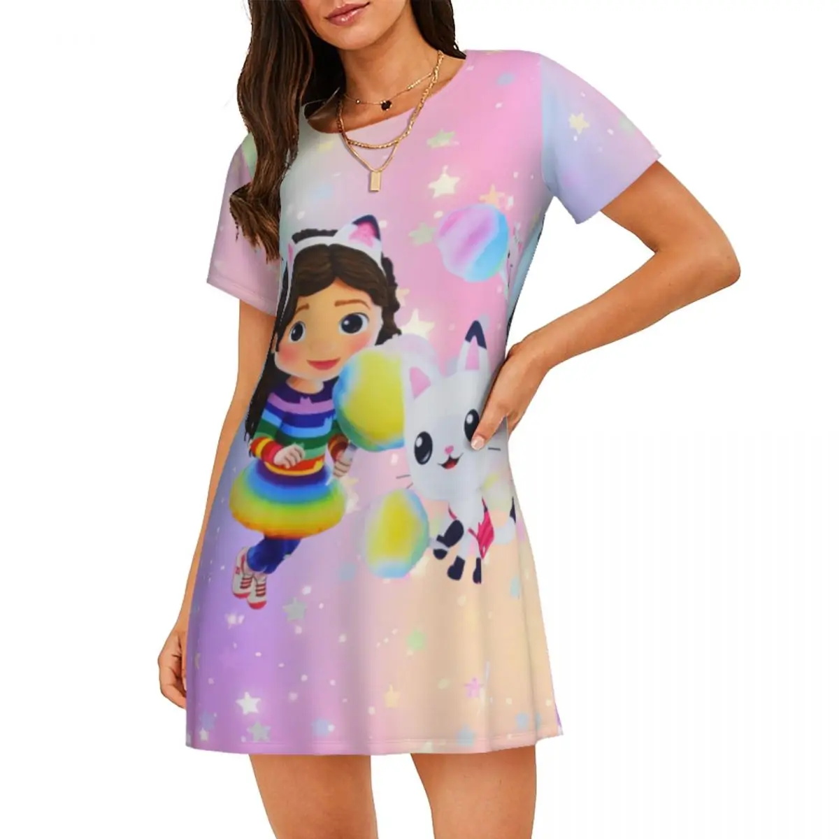 Кукольный домик G-Gabbys на заказ, женская ночная рубашка с короткими рукавами, женские ночные рубашки для сна, игрушки и игры, платье, женские ночные рубашки
Кукольный домик G-Gabbys на заказ, женская ночная рубашка с короткими рукавами, женские ночные рубашки для сна, игрушки и игры, платье, женские ночные рубашки