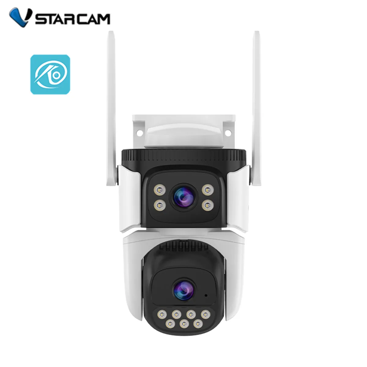 Vstarcam 4MP Dual Lens O-Kam APP WIFI IP Dome Camera Full Color AI Humanoid Detection Home Security Baby Monitor
Vstarcam 4MP Dual Lens O-Kam APP WIFI IP Dome Camera Full Color AI Humanoid Detection Home Security Baby Monitor