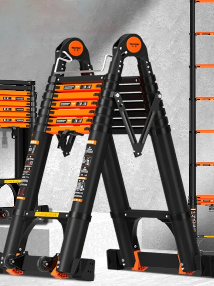 Multifunction Folding Ladder Aluminum Alloy Telescopic Thickened Herringbone Ladder Portable Lift Engineering
Multifunction Folding Ladder Aluminum Alloy Telescopic Thickened Herringbone Ladder Portable Lift Engineering