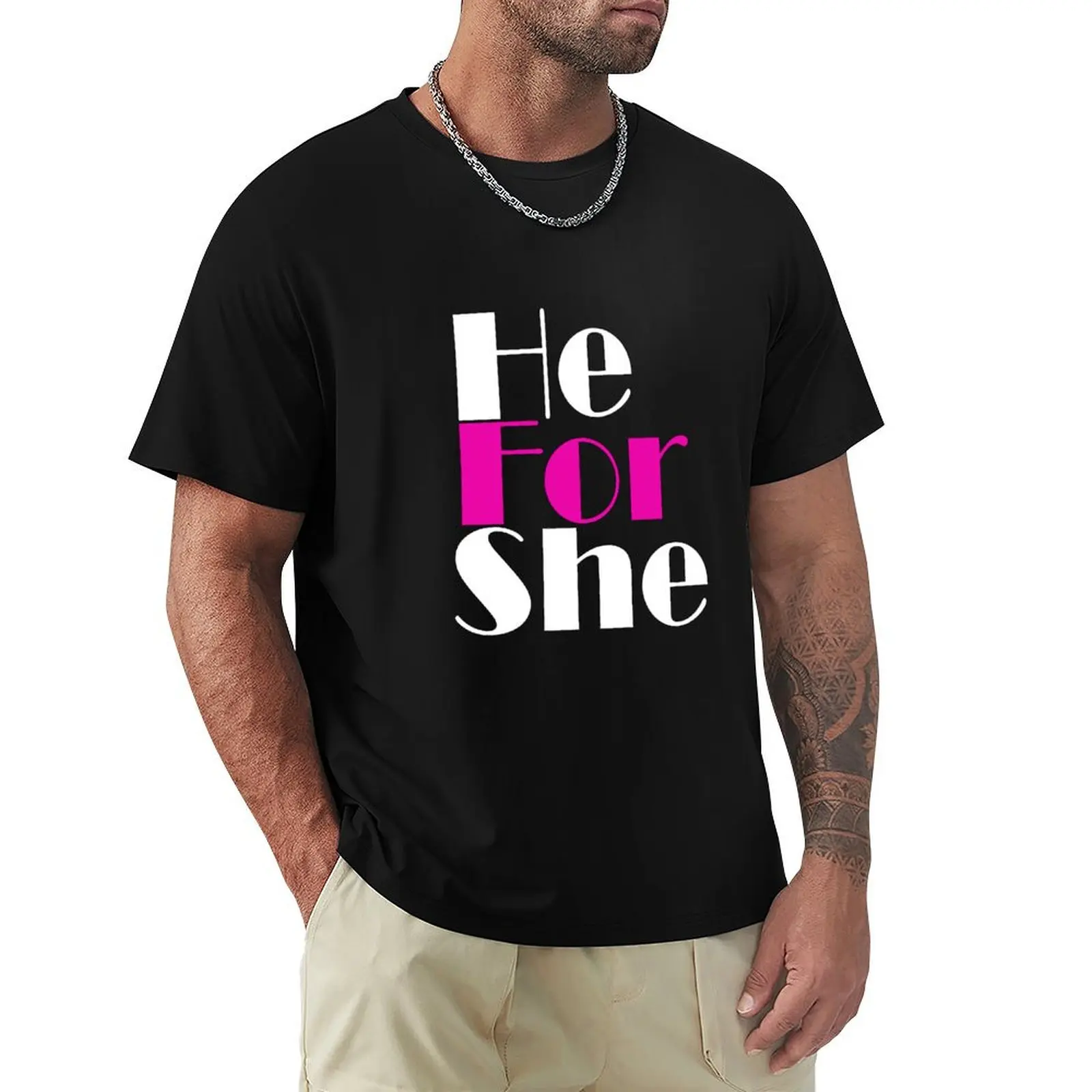 HeForShe T-Shirt funny costumes baggy shirts T-shirts man blue lock big and tall t shirts for men
HeForShe T-Shirt funny costumes baggy shirts T-shirts man blue lock big and tall t shirts for men