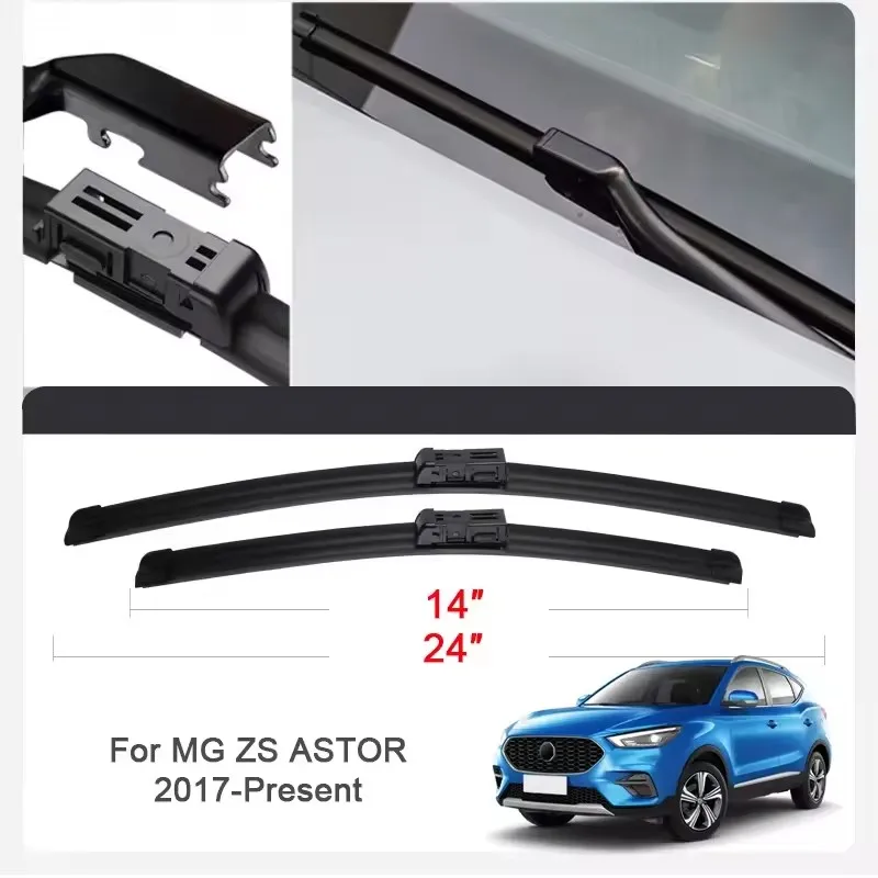 2PCS Car Wiper Blades for MG ZS,MG 4,GT,HS,MG3,MG5,MG6,MG7 Front Windscreen Windshield Double Rubber Car Accessories
2PCS Car Wiper Blades for MG ZS,MG 4,GT,HS,MG3,MG5,MG6,MG7 Front Windscreen Windshield Double Rubber Car Accessories 