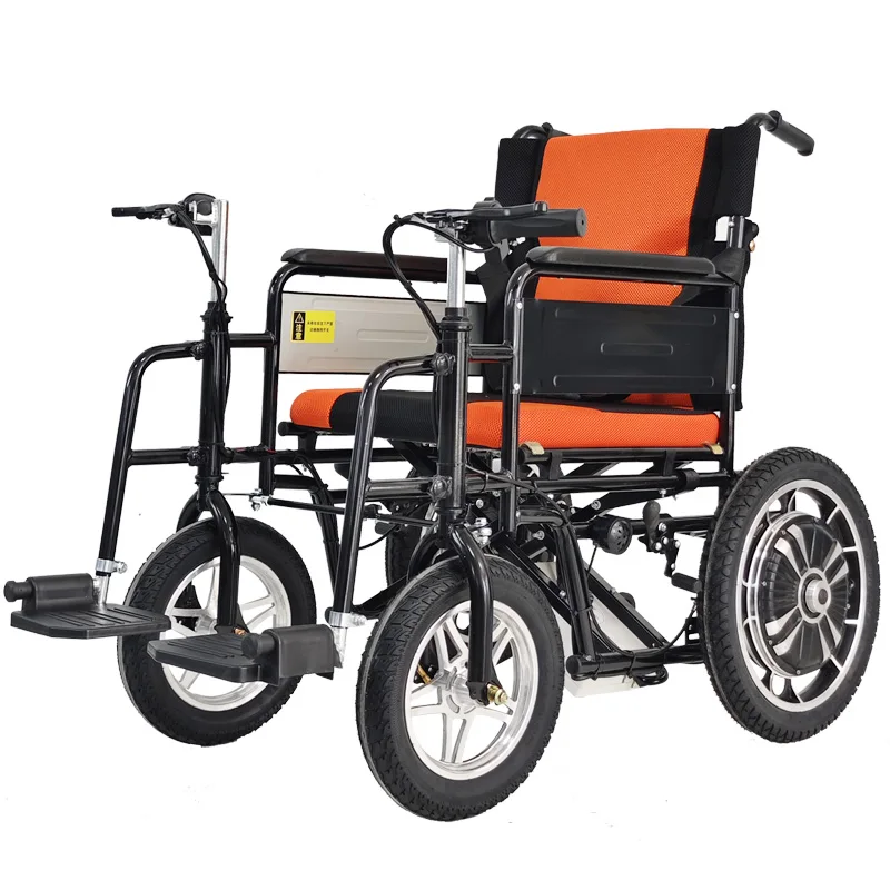 Electric wheelchair double handle folding 48 volts long battery life for the elderly disabled four-wheel travel
Electric wheelchair double handle folding 48 volts long battery life for the elderly disabled four-wheel travel