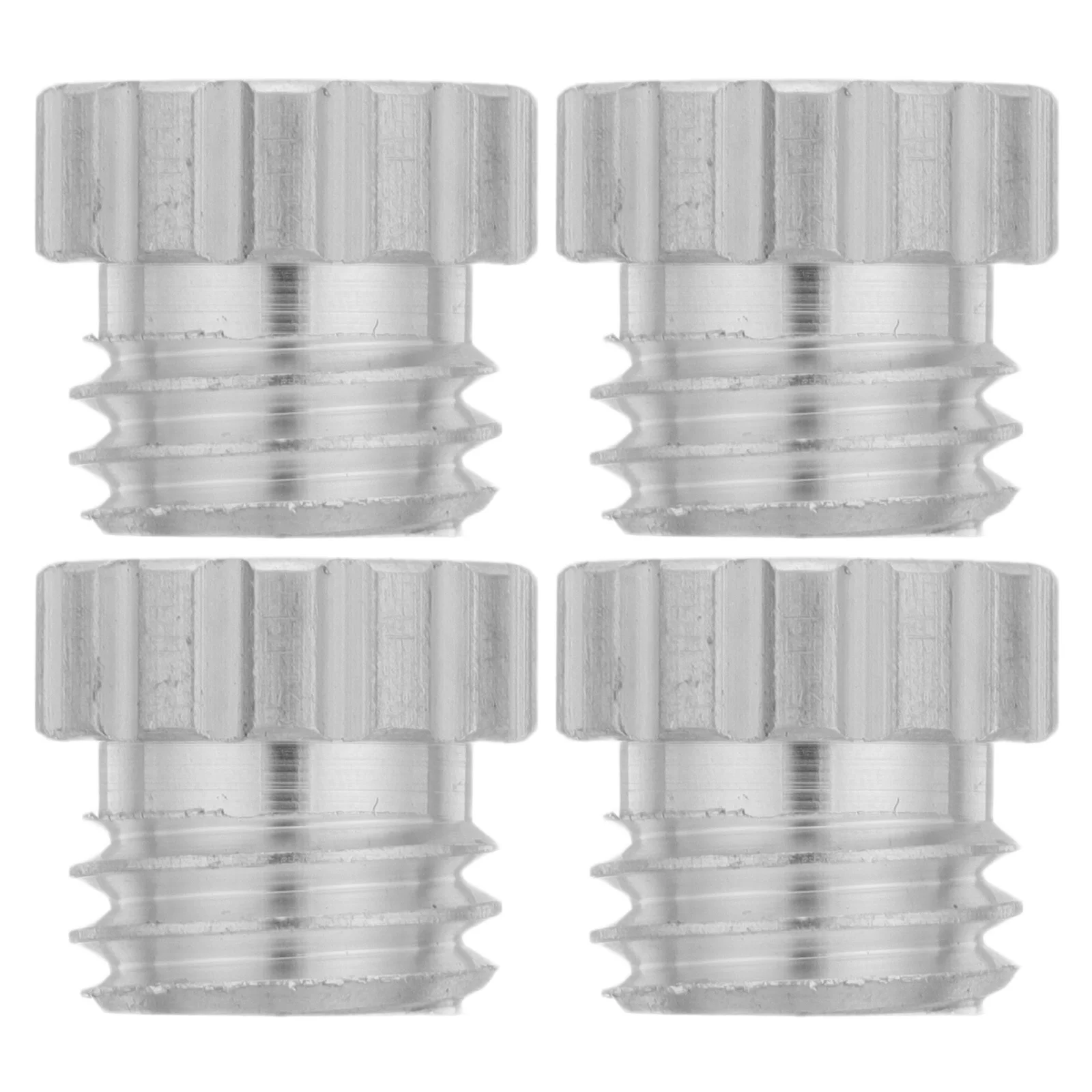 4Pcs Aluminum Level Rotation Adapter Base Joint 6Mm to 15Mm Swivel Mount Connector Rotating for Accurate Indoor