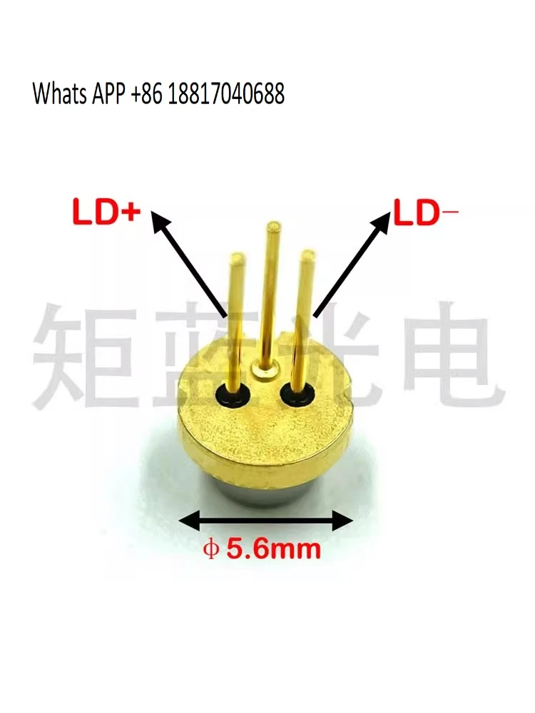 USHIO HL63023DG 638nm 210mW-240mW Red Single Mode, Diode LD
USHIO HL63023DG 638nm 210mW-240mW Red Single Mode, Diode LD