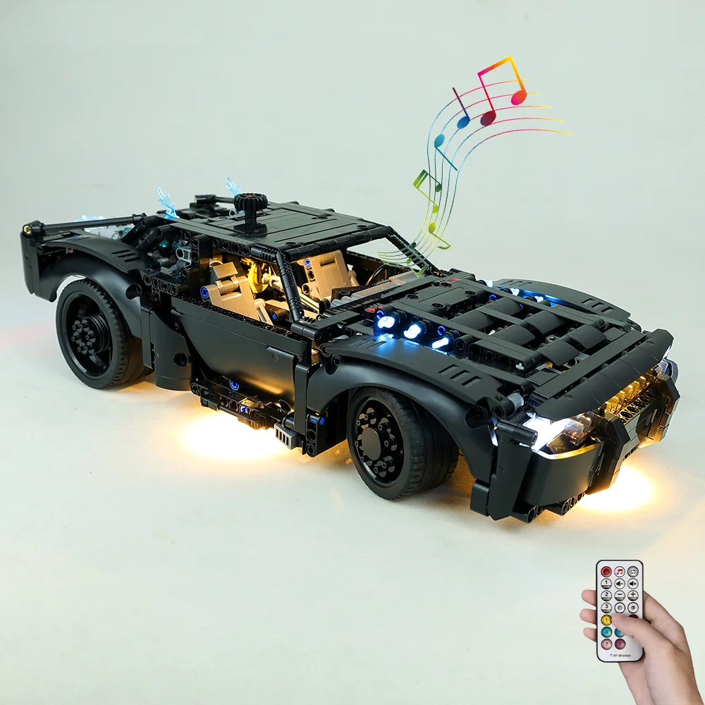 No Bricks LED Light Set for LEGO THE BATMAN - BATMOBILE 42127 Building Blocks
No Bricks LED Light Set for LEGO THE BATMAN - BATMOBILE 42127 Building Blocks