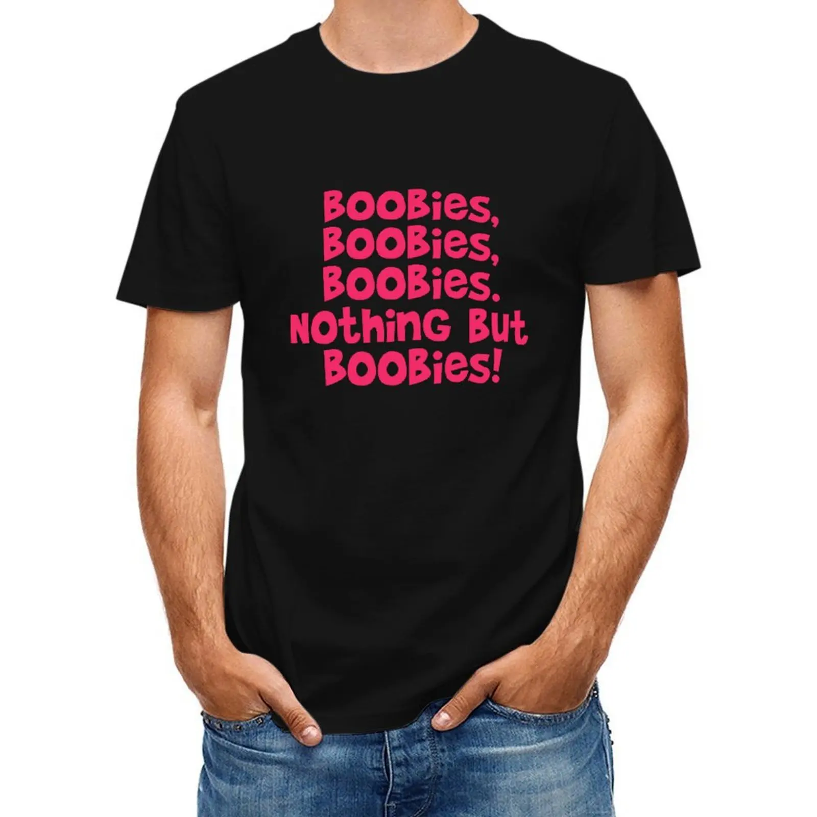 Boobies! Boobies! Boobies! T-Shirt man clothes summer shirt mens designer clothes
Boobies! Boobies! Boobies! T-Shirt man clothes summer shirt mens designer clothes