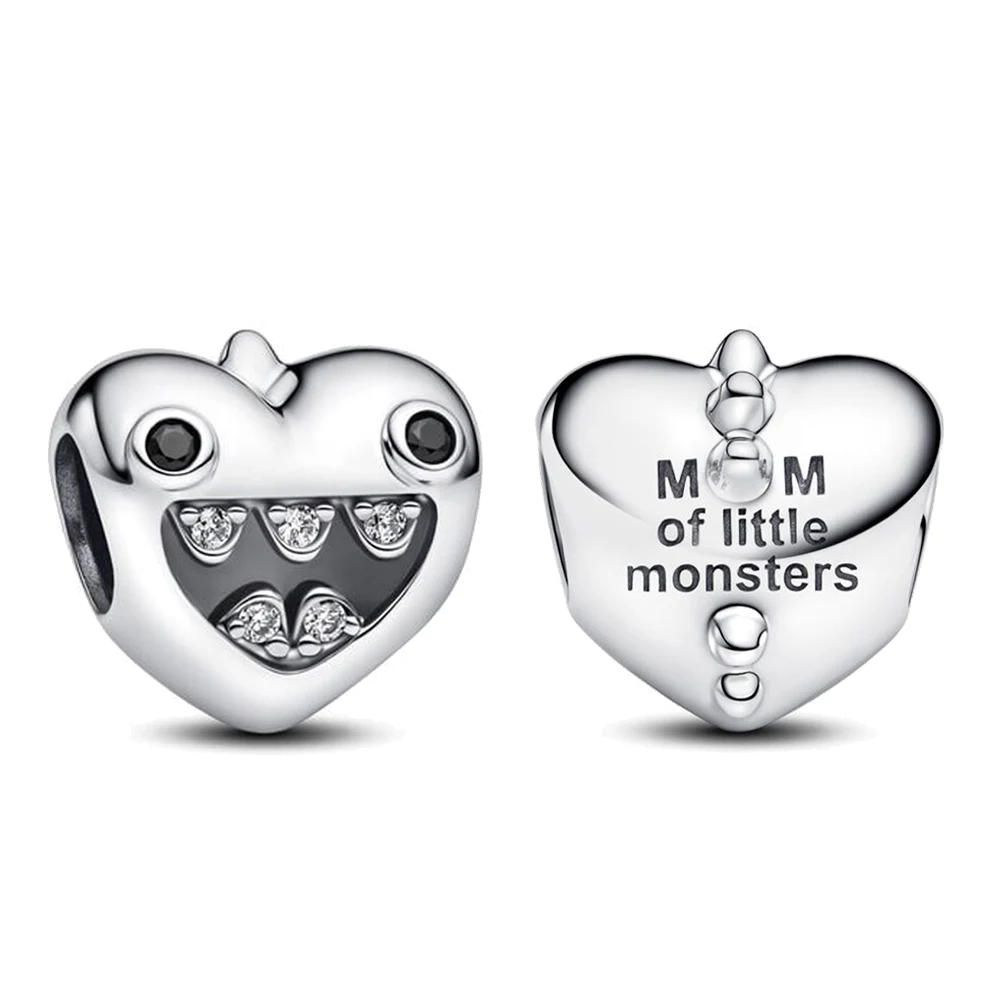 2025 New Mum's Little Monsters Heart Charm Fit Original Pan Bracelet DIY Women Fashion Jewelry Accessories Mother's Day Gift
2025 New Mum's Little Monsters Heart Charm Fit Original Pan Bracelet DIY Women Fashion Jewelry Accessories Mother's Day Gift