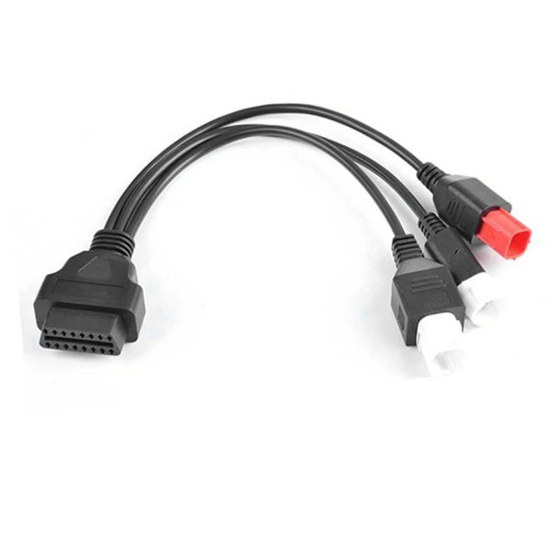 Диагностический соединительный кабель 3 в 1 для мотоцикла Yamaha 3Pin 4Pin для Honda 6Pin OBD2 Кабель-адаптер
Диагностический соединительный кабель 3 в 1 для мотоцикла Yamaha 3Pin 4Pin для Honda 6Pin OBD2 Кабель-адаптер