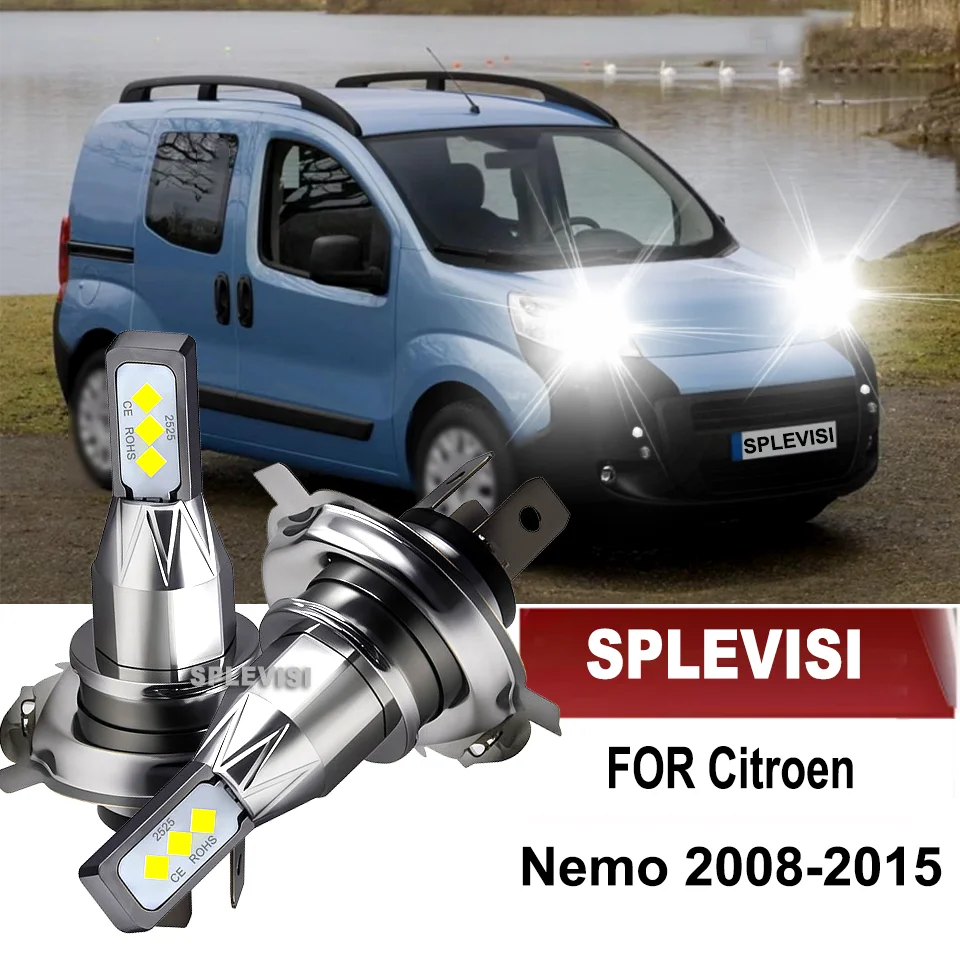 2Pcs LED Headlight Headlamp H4 LED Light For Citroen Nemo 2008-2015 2008 2009 2010 2011 2012 2013 2014 2015
2Pcs LED Headlight Headlamp H4 LED Light For Citroen Nemo 2008-2015 2008 2009 2010 2011 2012 2013 2014 2015