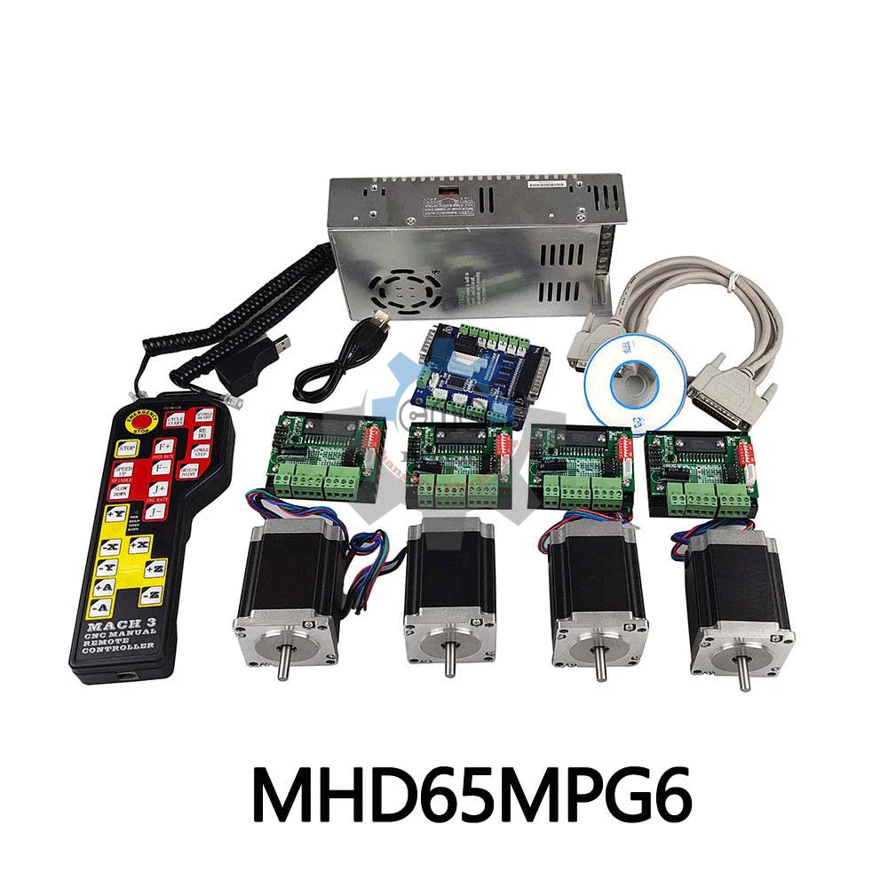 ЧПУ Mach3 4-осевая плата управления TB6560 Драйвер шагового двигателя * 4 + Nema23 Мотор * 4 + система управления маховиком
ЧПУ Mach3 4-осевая плата управления TB6560 Драйвер шагового двигателя * 4 + Nema23 Мотор * 4 + система управления маховиком