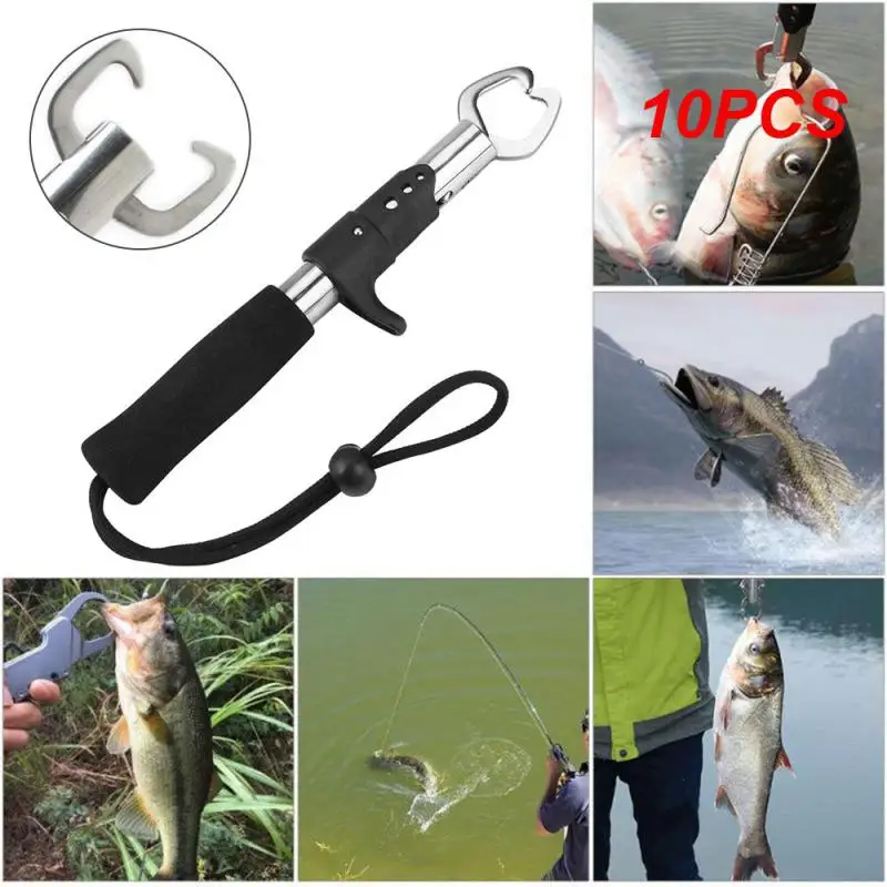 10PCS Fish Tackle Fish Lip Stainless Steel Control Scissor Snip Fishing Grip Set Nipper Pincer Accessory Tool Clip Clamp Cutter
10PCS Fish Tackle Fish Lip Stainless Steel Control Scissor Snip Fishing Grip Set Nipper Pincer Accessory Tool Clip Clamp Cutter