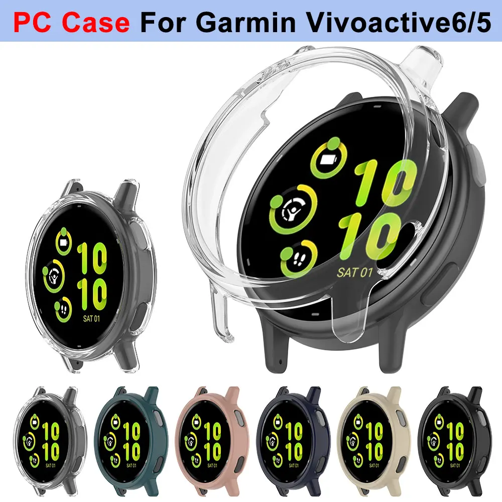 For Garmin Vivoactive 6 PC Protective Case Smart Watch Hollow Protection Frame Durable Watch Cover For Garmin Vivoactive 5
For Garmin Vivoactive 6 PC Protective Case Smart Watch Hollow Protection Frame Durable Watch Cover For Garmin Vivoactive 5