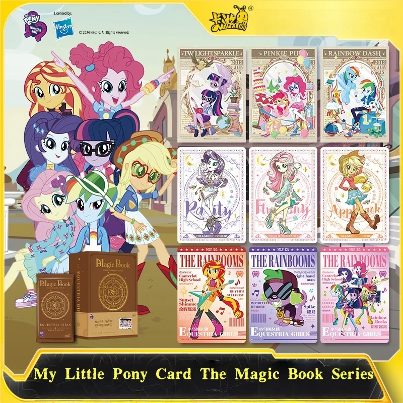 KAYOU Genuine My Little Pony Card The Magic Book Series Friendship Tone Burst Official Anime Peripheral Collection Card Gifts
KAYOU Genuine My Little Pony Card The Magic Book Series Friendship Tone Burst Official Anime Peripheral Collection Card Gifts