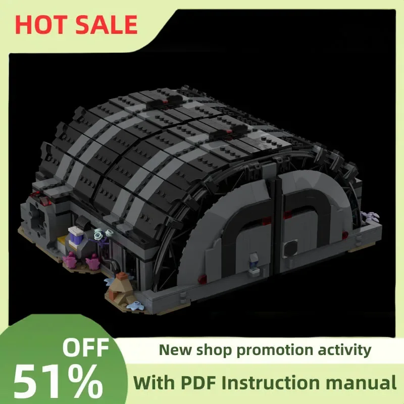 New 1265Pcs Popular Space Technology Series Moc Dark Hangar Model Building Blocks Diy Creative Ideas Kids Toys Birthday Gifts
New 1265Pcs Popular Space Technology Series Moc Dark Hangar Model Building Blocks Diy Creative Ideas Kids Toys Birthday Gifts