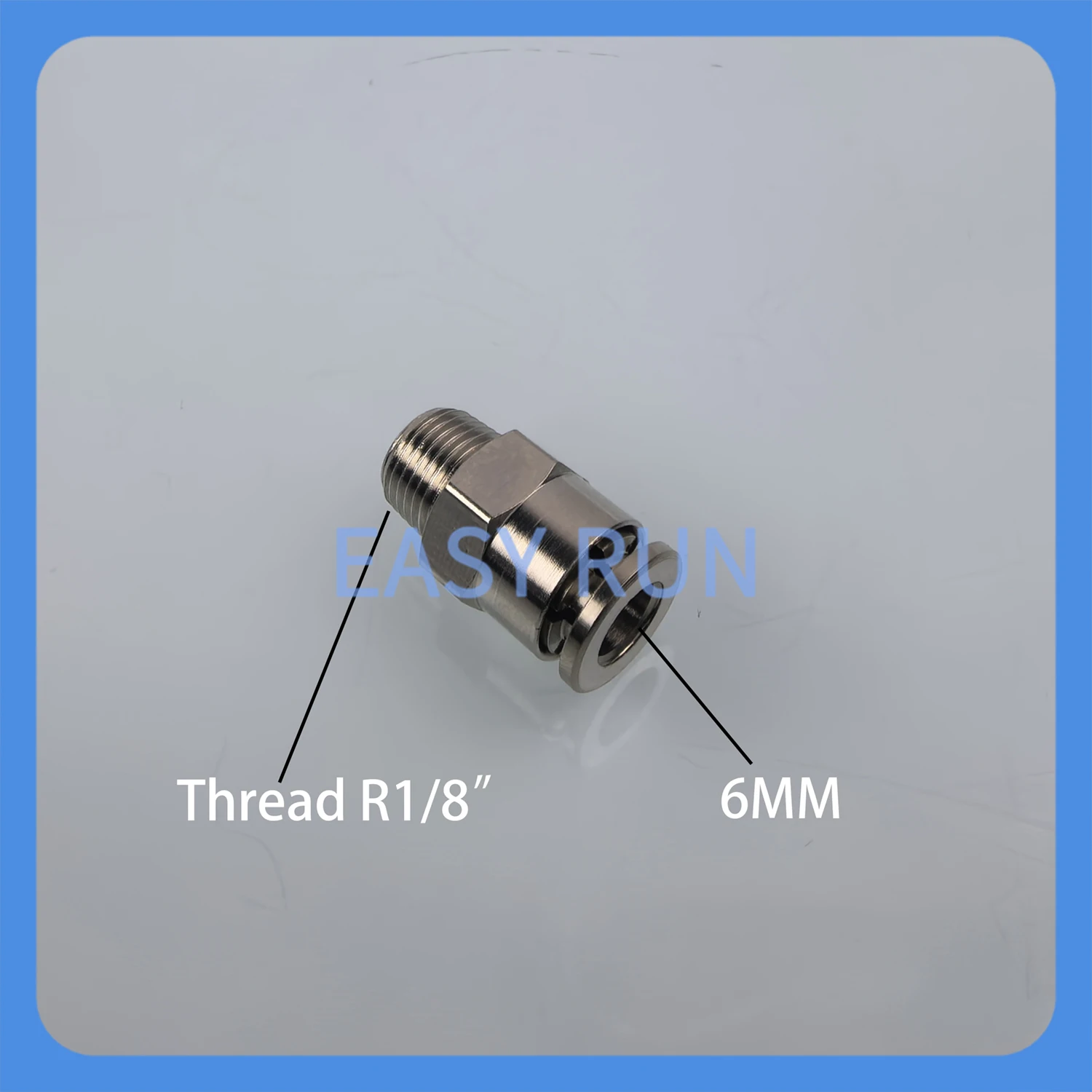 Быстроразъемный соединитель для воздушных трубок 6MM-R1/8, металлический прямой резьбовой пневматический фитинг, устойчивый к высоким температурам и давлению
Быстроразъемный соединитель для воздушных трубок 6MM-R1/8, металлический прямой резьбовой пневматический фитинг, устойчивый к высоким температурам и давлению