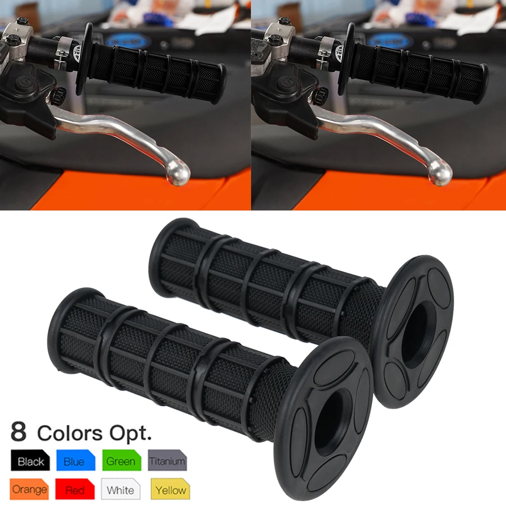 Handle Grips Dirt Pit Bike Motorcycle Motorbike Handle Bar Grips For KTM Enduro HUSQVARNA SUZUKI YAMAHA HONDA KAWASAKI
Handle Grips Dirt Pit Bike Motorcycle Motorbike Handle Bar Grips For KTM Enduro HUSQVARNA SUZUKI YAMAHA HONDA KAWASAKI