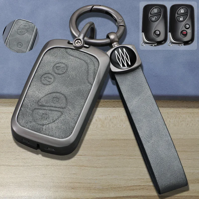 3 4 Buttons Zinc Alloy + Leather Car Key Case Cover For Lexus IS250 IS300C RX270 CT200H GX400 GX460 ES240 ES350 LS460 GS300 460h
3 4 Buttons Zinc Alloy + Leather Car Key Case Cover For Lexus IS250 IS300C RX270 CT200H GX400 GX460 ES240 ES350 LS460 GS300 460h