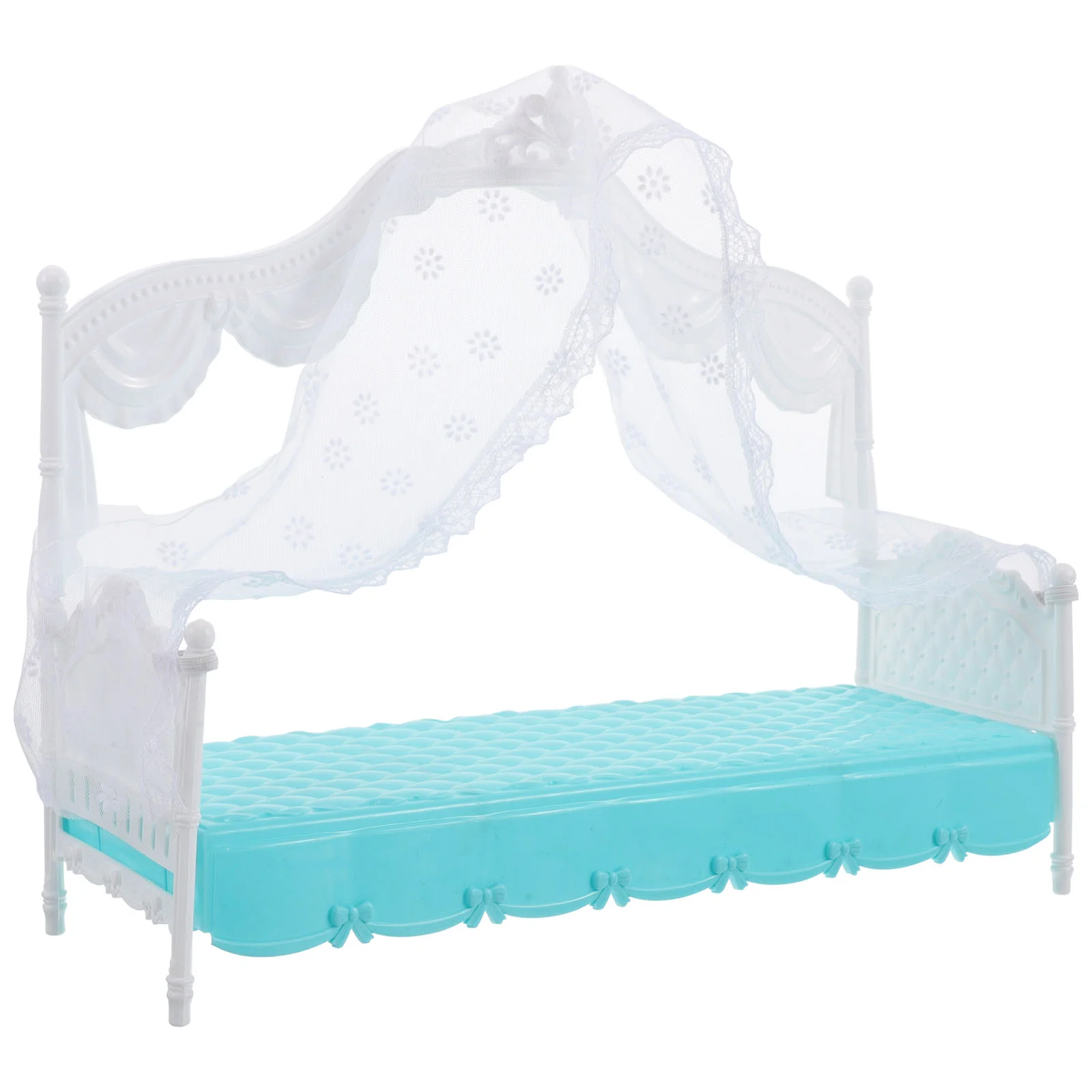 Miniature 30cm Dollhouse Bed Single Layer Plastic Model for Pretend Play Portable Assembly Mini Furniture Toy Accessories
Miniature 30cm Dollhouse Bed Single Layer Plastic Model for Pretend Play Portable Assembly Mini Furniture Toy Accessories