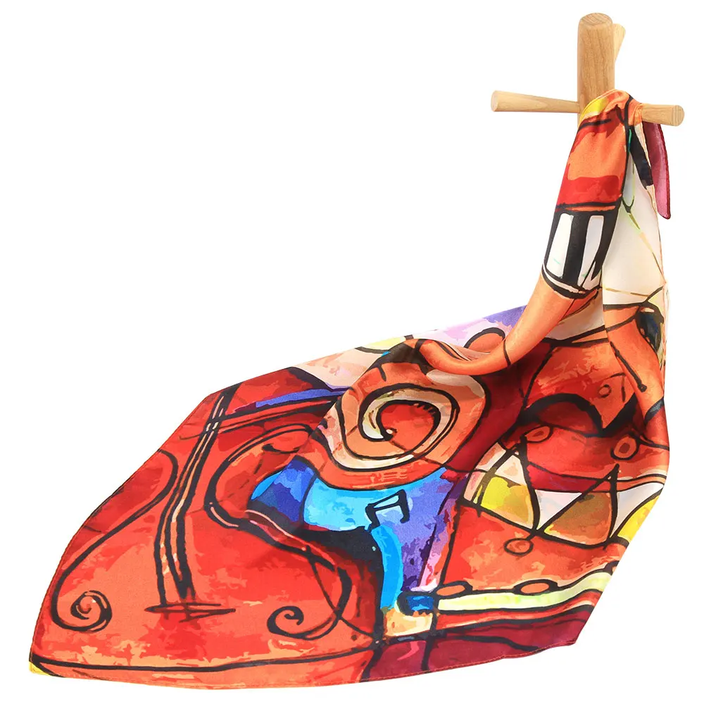 53cm 100% Genuine Silk Luxury Brand Woman Scarf Music Print Women Shawl Ladies formal Square Autumn Handkerchief Gifts for Kids
53cm 100% Genuine Silk Luxury Brand Woman Scarf Music Print Women Shawl Ladies formal Square Autumn Handkerchief Gifts for Kids