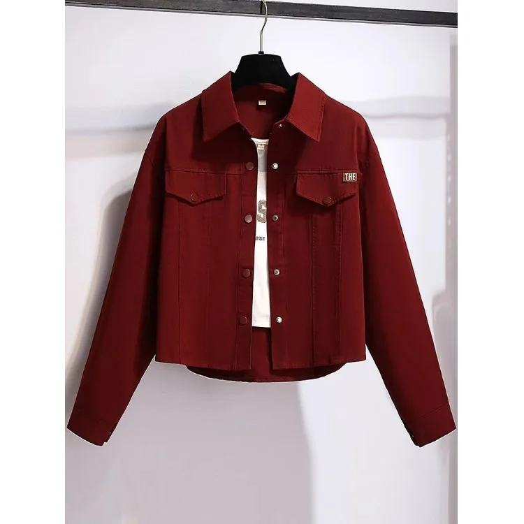 Spring Autumn Casual Loose Long Sve Thin irt ort Coat Women's Outerwear Slimming Young-looking Polyester Fiber
Spring Autumn Casual Loose Long Sve Thin irt ort Coat Women's Outerwear Slimming Young-looking Polyester Fiber