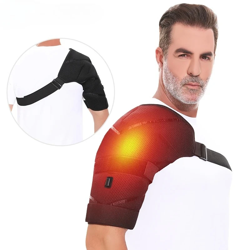 Heated Shoulder Pad with Vibration Massager 3 Temperature Levels for Rotator Cuff Muscle Pain Relief Heated Shoulder Wrap
Heated Shoulder Pad with Vibration Massager 3 Temperature Levels for Rotator Cuff Muscle Pain Relief Heated Shoulder Wrap