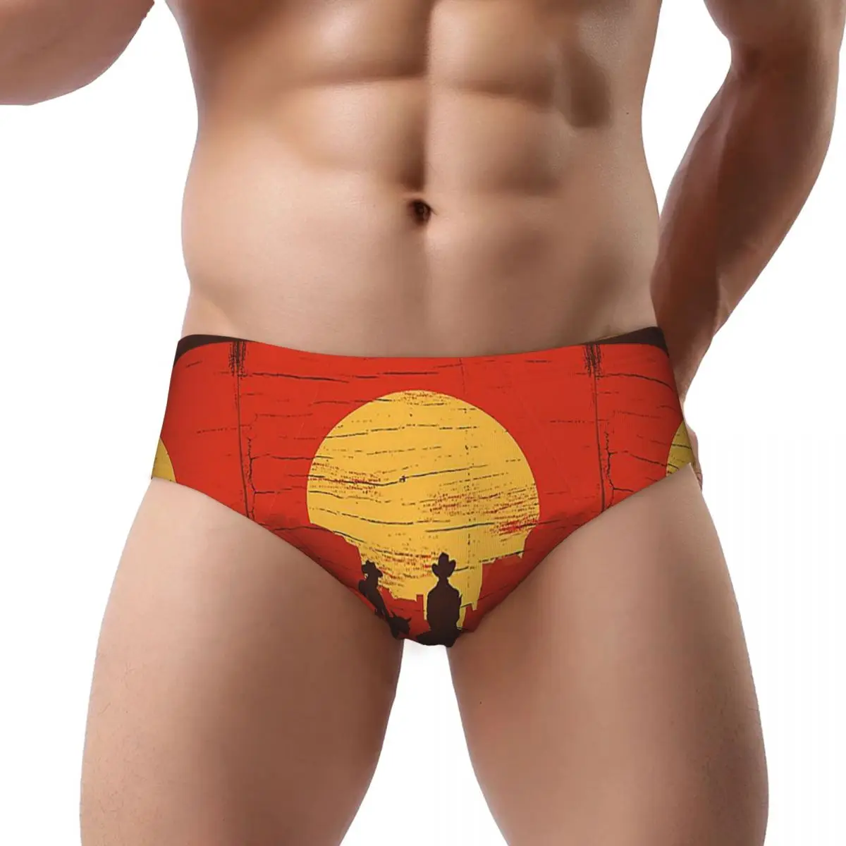Cowboys Of The Wild West - Journ Men's Triangle Panties Ventilate Boxer Underpants Short Underwear for Homme Man Boyfriend Gift
Cowboys Of The Wild West - Journ Men's Triangle Panties Ventilate Boxer Underpants Short Underwear for Homme Man Boyfriend Gift
