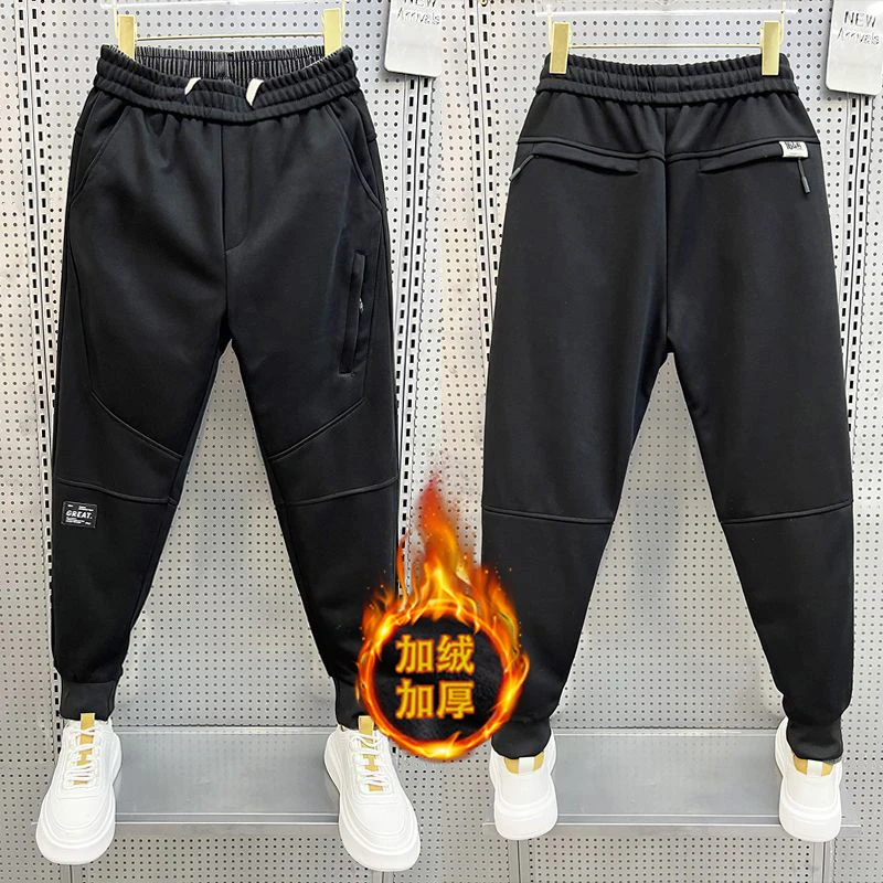 Plush Thickened Casual Jogger Pants For Men In Autumn And Winter Men's Clothing Big Size Sport Gym Y2k Tracksuit Jogger Pants
Plush Thickened Casual Jogger Pants For Men In Autumn And Winter Men's Clothing Big Size Sport Gym Y2k Tracksuit Jogger Pants