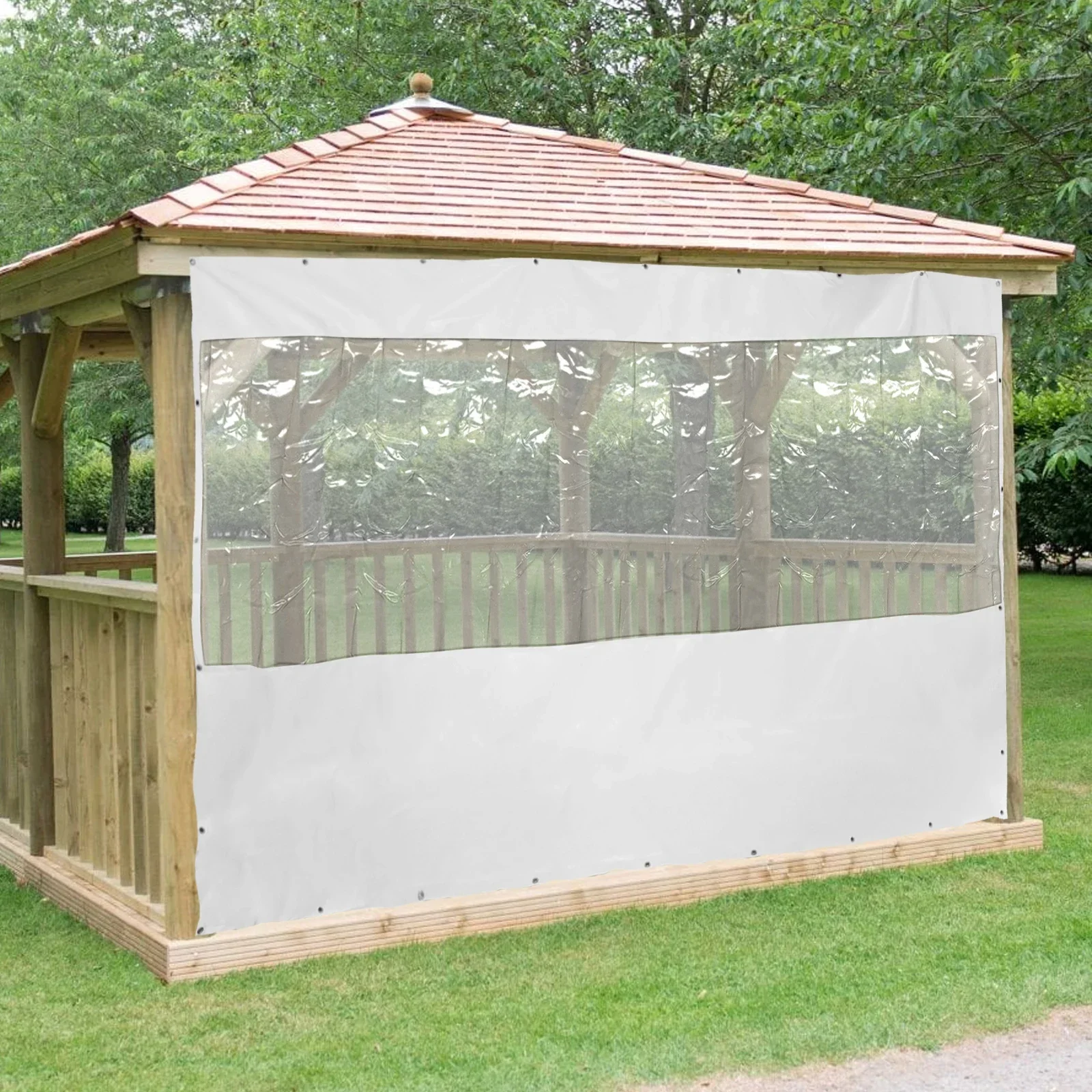 8*13ft Rainproof Tarpaulin,Outdoor Rainproof Curtain,Clear PVC Tarps Waterproof Vinyl Awning, Roller Blinds Curtain
8*13ft Rainproof Tarpaulin,Outdoor Rainproof Curtain,Clear PVC Tarps Waterproof Vinyl Awning, Roller Blinds Curtain