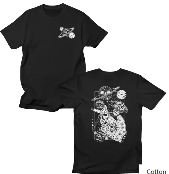 Хлопковая футболка с мистической рукой и планетами, небесный художественный принт для любителей астрономов, уличная одежда с классическим принтом, Новое поступление, T S-4XL
Хлопковая футболка с мистической рукой и планетами, небесный художественный принт для любителей астрономов, уличная одежда с классическим принтом, Новое поступление, T S-4XL