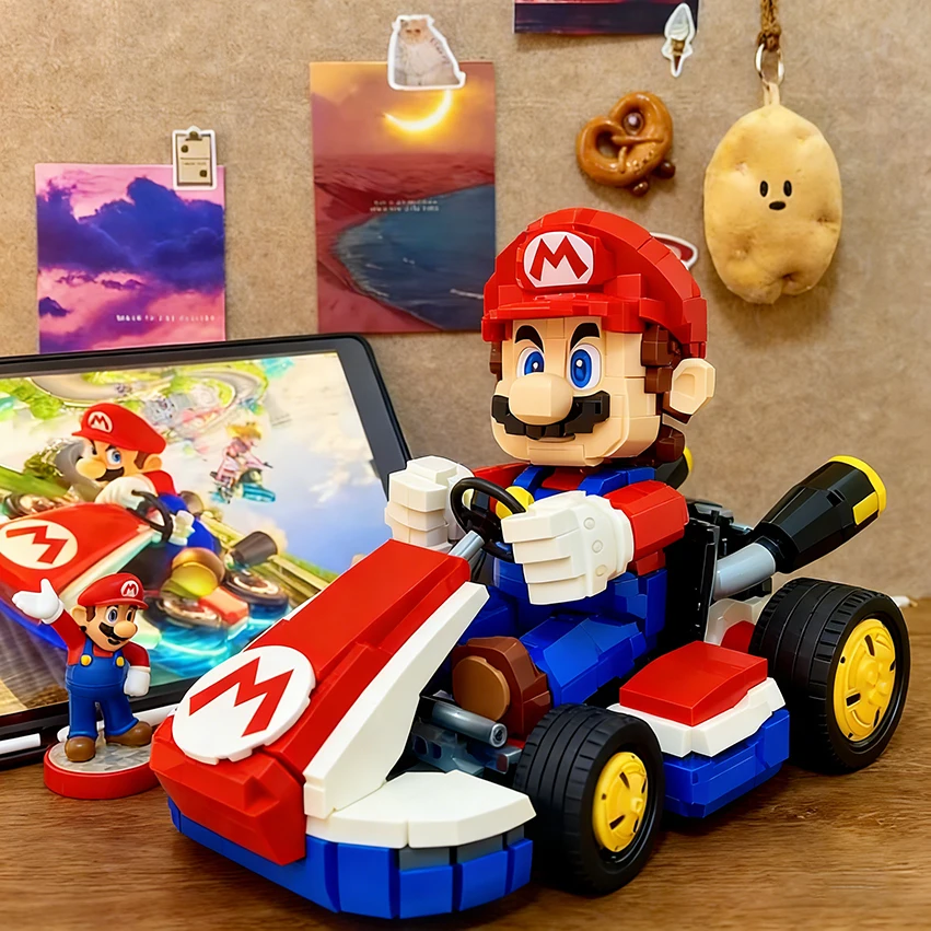 Новинка 2025: Стандартный конструктор-карт, классическая гоночная машина, набор для сборки, игрушка для детей, подарок на Рождество и День рождения
Новинка 2025: Стандартный конструктор-карт, классическая гоночная машина, набор для сборки, игрушка для детей, подарок на Рождество и День рождения