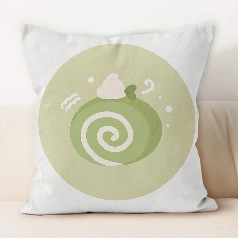 Kawaii Matcha Dessert Throw Pillow Cover, Cute Cushion Case for Home Decor
Kawaii Matcha Dessert Throw Pillow Cover, Cute Cushion Case for Home Decor
