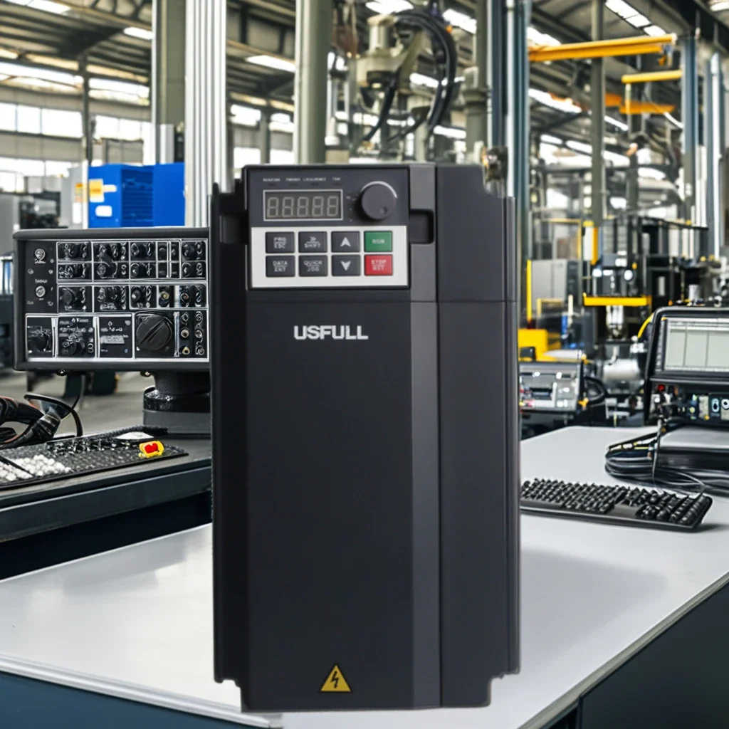 USFULL 50/60Hz 3 Phase 380V 11Kw Frequency Changer VFD VSD Frequency Converter Inverter
USFULL 50/60Hz 3 Phase 380V 11Kw Frequency Changer VFD VSD Frequency Converter Inverter