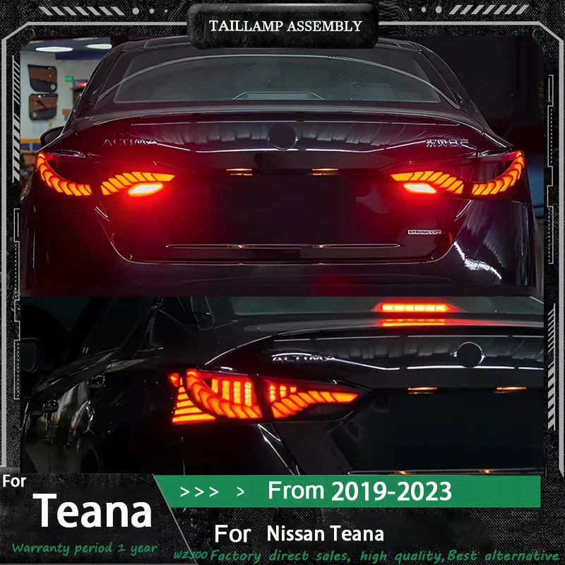 Car Taillights Assembly for Nissan Teana 2019-2023 Auto Rear Back Lamps Upgrade Led Dynamic Dragon Scale Taillights Accessories
Car Taillights Assembly for Nissan Teana 2019-2023 Auto Rear Back Lamps Upgrade Led Dynamic Dragon Scale Taillights Accessories