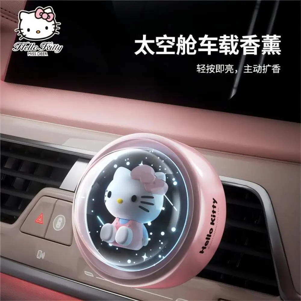 Автомобильный освежитель воздуха Kawaii Hello Kitty Милая Sanrio Melody аниме звездное небо ароматерапия мультяшный космический корабль девочка интерьер автомобиля подарок
Автомобильный освежитель воздуха Kawaii Hello Kitty Милая Sanrio Melody аниме звездное небо ароматерапия мультяшный космический корабль девочка интерьер автомобиля подарок