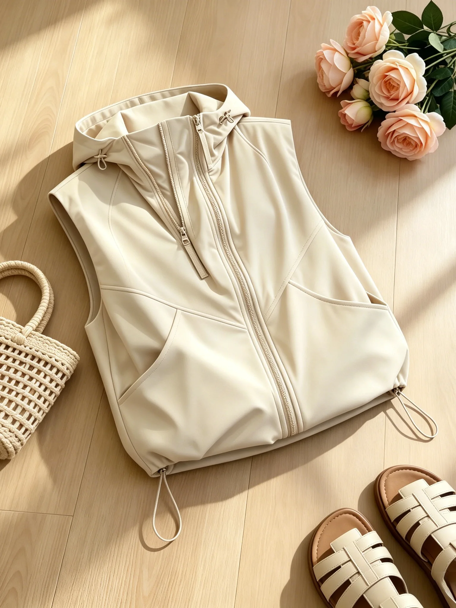 Women's Short Casual Pure Color Jacket 2026 New Style Fashionable Ageless Summer High Fashion Versatile Simple Breathable
Women's Short Casual Pure Color Jacket 2026 New Style Fashionable Ageless Summer High Fashion Versatile Simple Breathable
