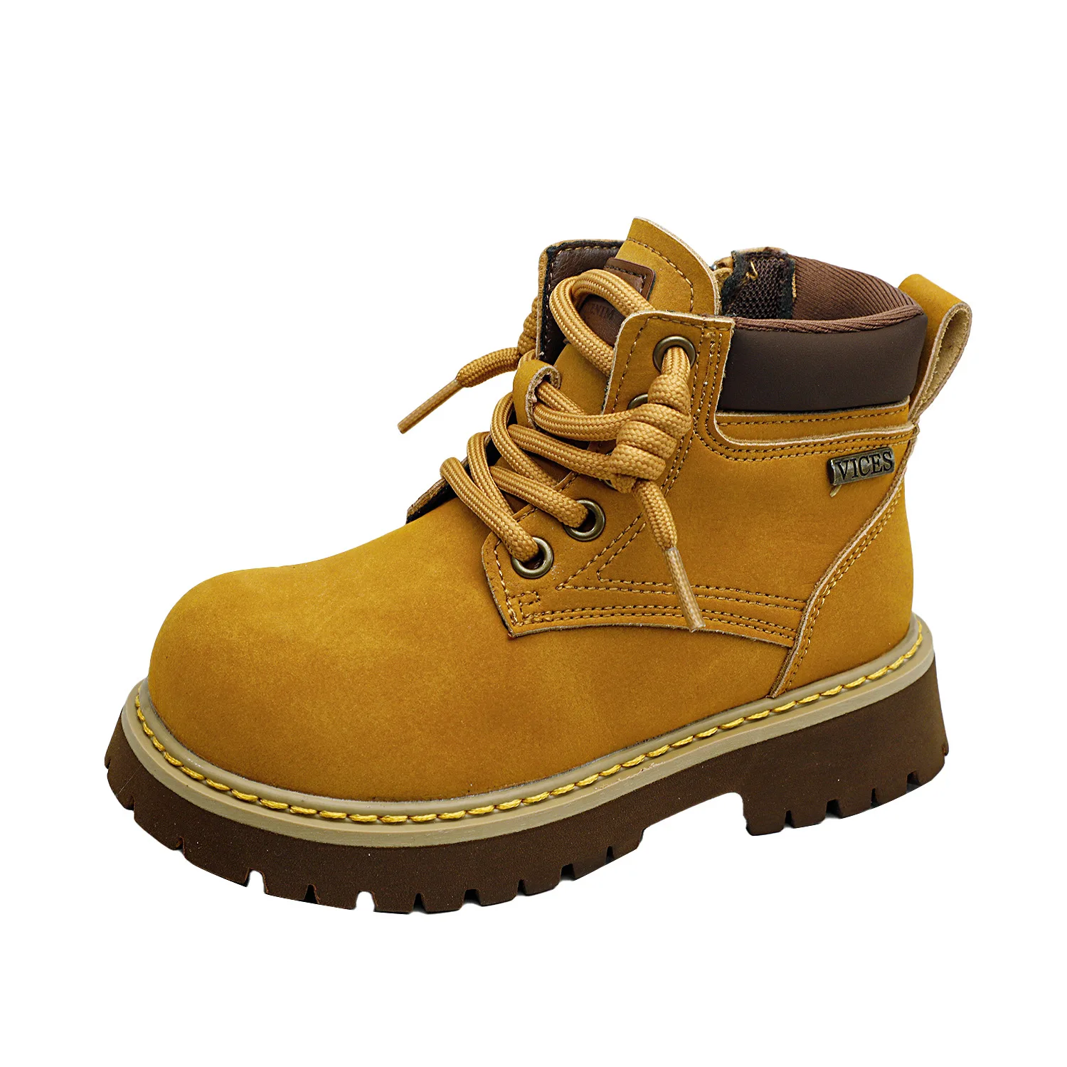 Children's Autumn/Winter Yellow Boots 2025 New Style Fashionable British Style Casual Leather Ankle Boots for Boys and Girls
Children's Autumn/Winter Yellow Boots 2025 New Style Fashionable British Style Casual Leather Ankle Boots for Boys and Girls