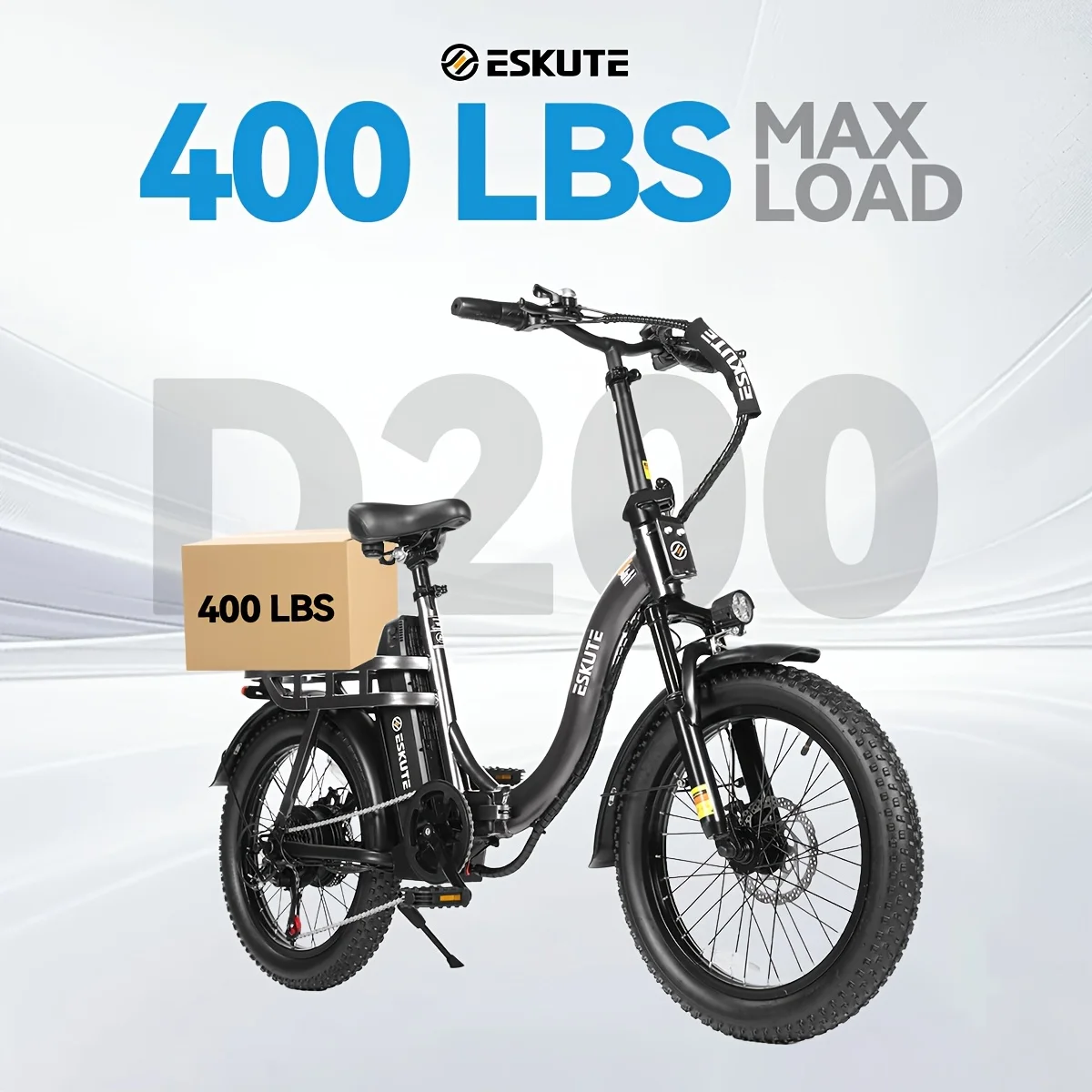 Электровелосипед ESKUTE для взрослых - двигатель 749 Вт, складной электровелосипед с шинами 20x3, аккумулятор 48В 10.4Ач, складной грузовой электровелосипед с низкой рамой, 2 колеса
Электровелосипед ESKUTE для взрослых - двигатель 749 Вт, складной электровелосипед с шинами 20x3, аккумулятор 48В 10.4Ач, складной грузовой электровелосипед с низкой рамой, 2 колеса