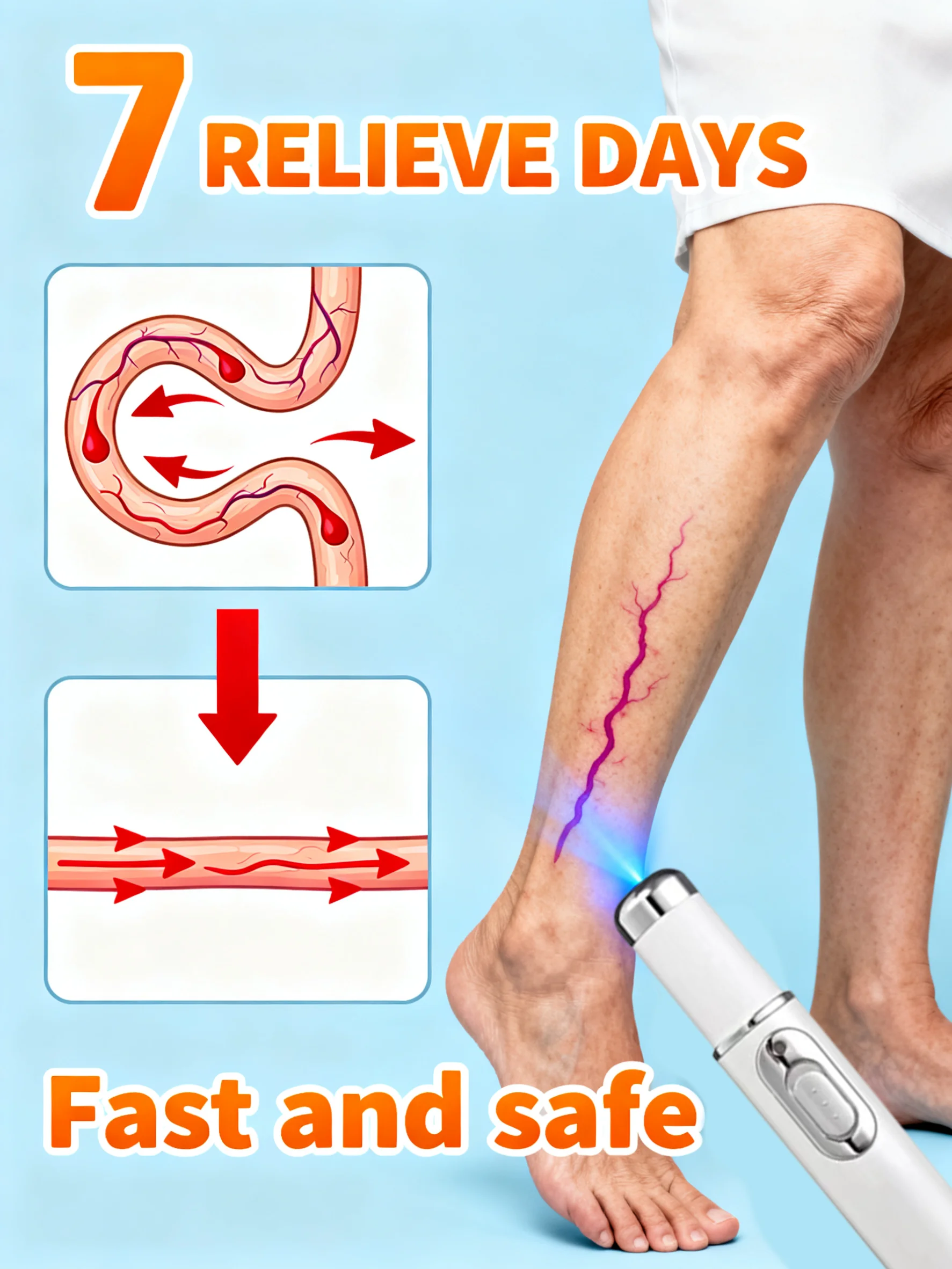 multi-functional Leg care tools Improving Blood Circulation Varicose Veins Pen Skin Care Product
multi-functional Leg care tools Improving Blood Circulation Varicose Veins Pen Skin Care Product