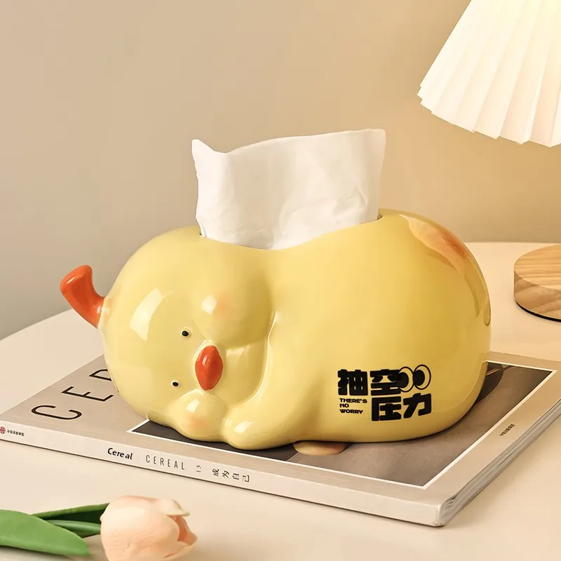 Living Room Tea Table Creamy Style Tissue Box Drawer Type Hygienic Paper Towel Holder Lightweight Ceramic Decorative Organizer
Living Room Tea Table Creamy Style Tissue Box Drawer Type Hygienic Paper Towel Holder Lightweight Ceramic Decorative Organizer