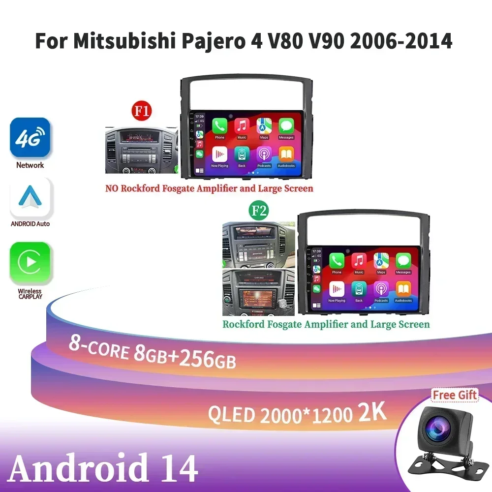 Автомобильный радиоприемник, мультимедийная навигация, Android 14 для Mitsubishi PAJERO 4 2006-2014, беспроводной стерео экран Carplay, 2DIN, головное устройство с GPS
Автомобильный радиоприемник, мультимедийная навигация, Android 14 для Mitsubishi PAJERO 4 2006-2014, беспроводной стерео экран Carplay, 2DIN, головное устройство с GPS