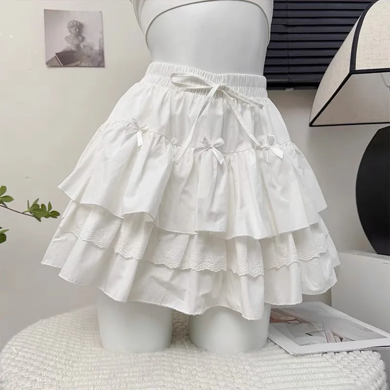 Women's Bow Skirt Spring2025New French Sweet High Waist Cake Lace PuffyAShort Skirt
Women's Bow Skirt Spring2025New French Sweet High Waist Cake Lace PuffyAShort Skirt