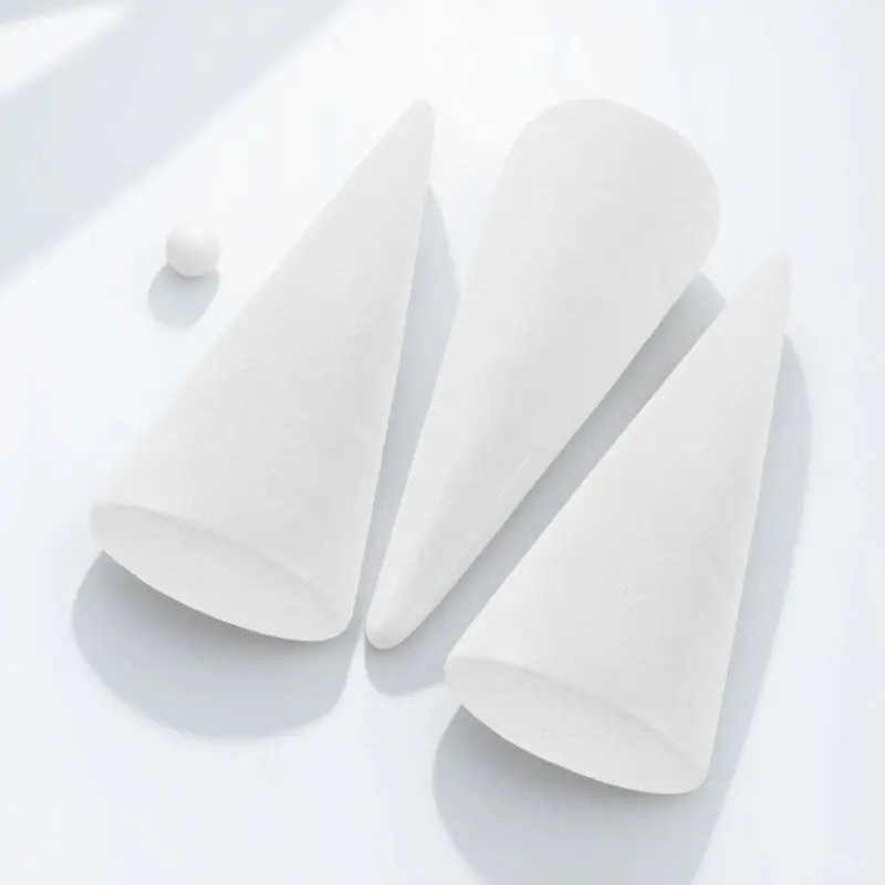 Набор из 3 пенопластовых конусов для творчества: материалы для детских поделок, дошкольных учреждений, церкви, домашних занятий, развивающие художественные принадлежности, белые
Набор из 3 пенопластовых конусов для творчества: материалы для детских поделок, дошкольных учреждений, церкви, домашних занятий, развивающие художественные принадлежности, белые